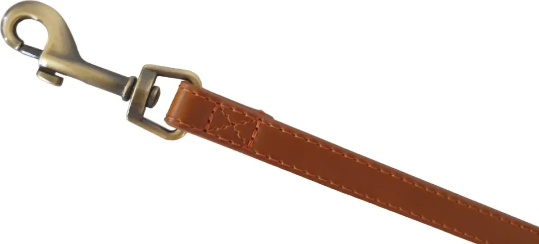 Flamingo Lyabo Hondenriem - Cognac - 100cm