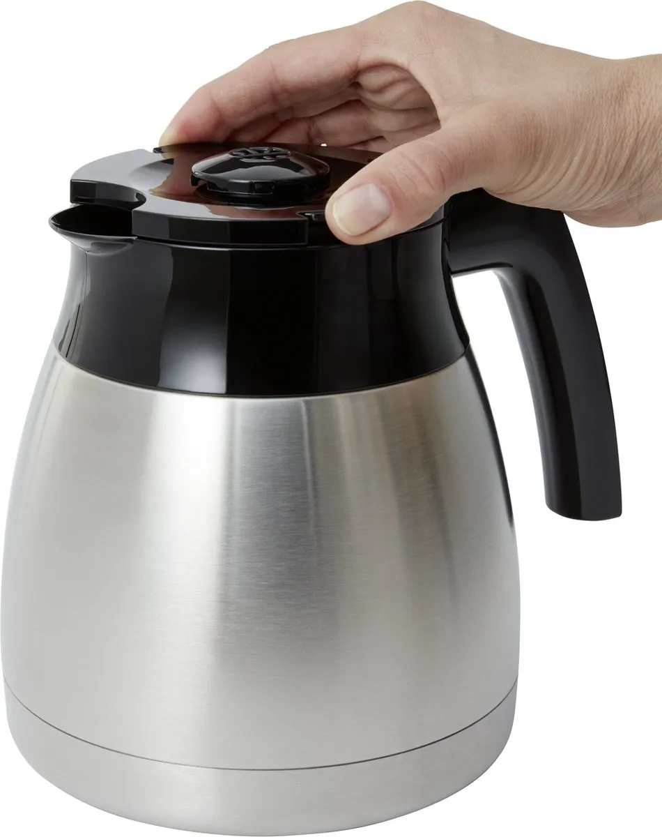 Melitta Easy Top Therm 1023-10 Koffiezetapparaat - 10 Kopjes - 1,25L - Zwart/RVS