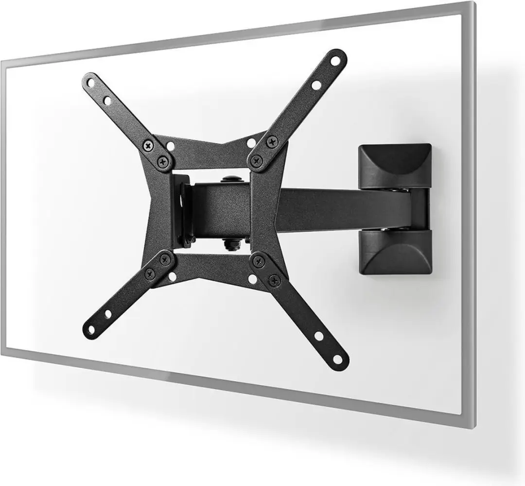 Nedis TVWM21BK Draai- en Kantelbare TV-Muurbeugel 30kg