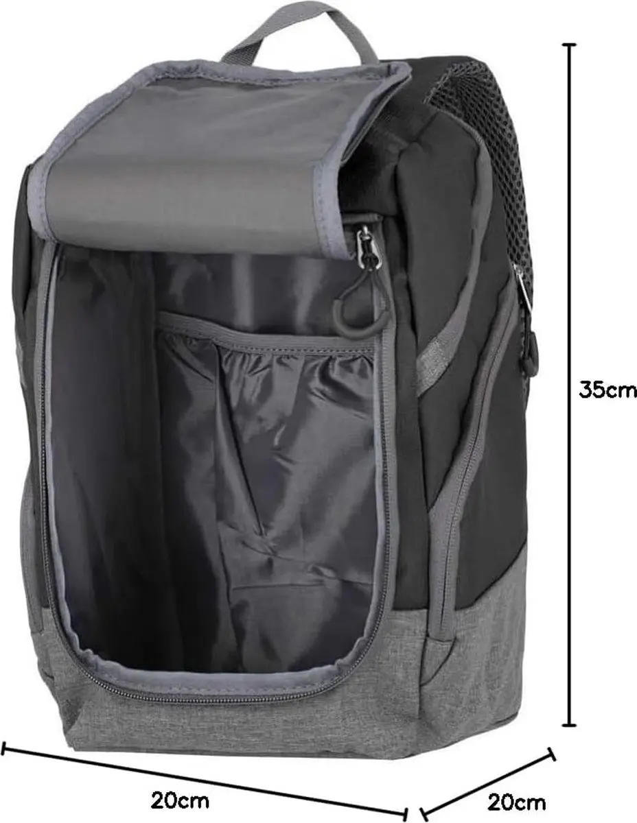 Travelite Handbagage Rugzak 14L - Grijs