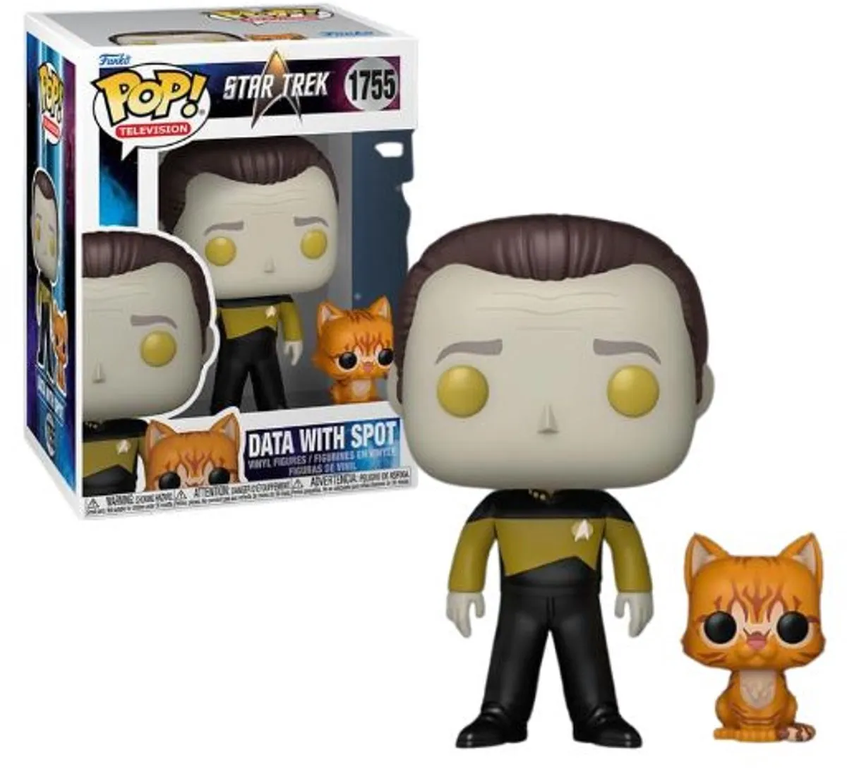 Funko Star Trek POP! Data met Spot #1755 - Multi