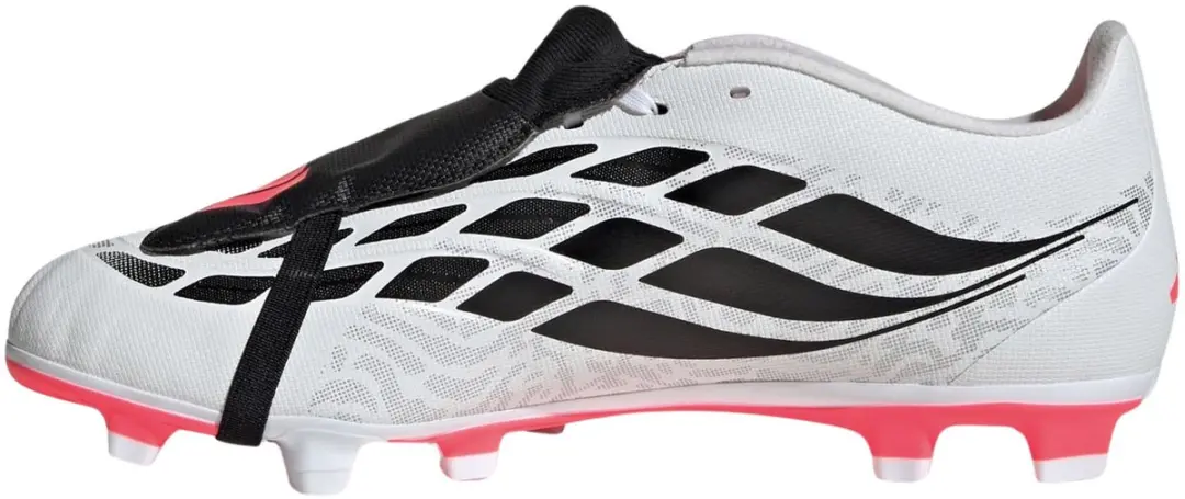 Adidas Predator Club FG Voetbalschoenen 47 1/3 - Wit/Rozerood/Zwart