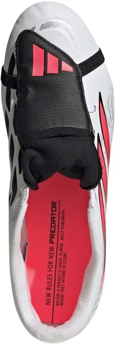 Adidas Predator Club FG Voetbalschoenen 47 1/3 - Wit/Rozerood/Zwart - afbeelding 6 van 6