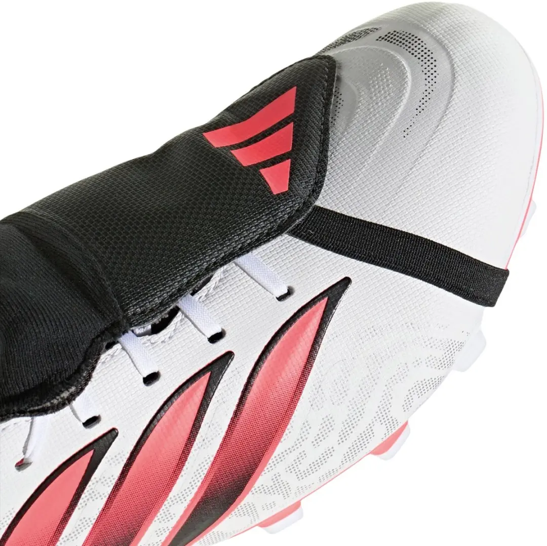 Adidas Predator Club FG Voetbalschoenen 47 1/3 - Wit/Rozerood/Zwart