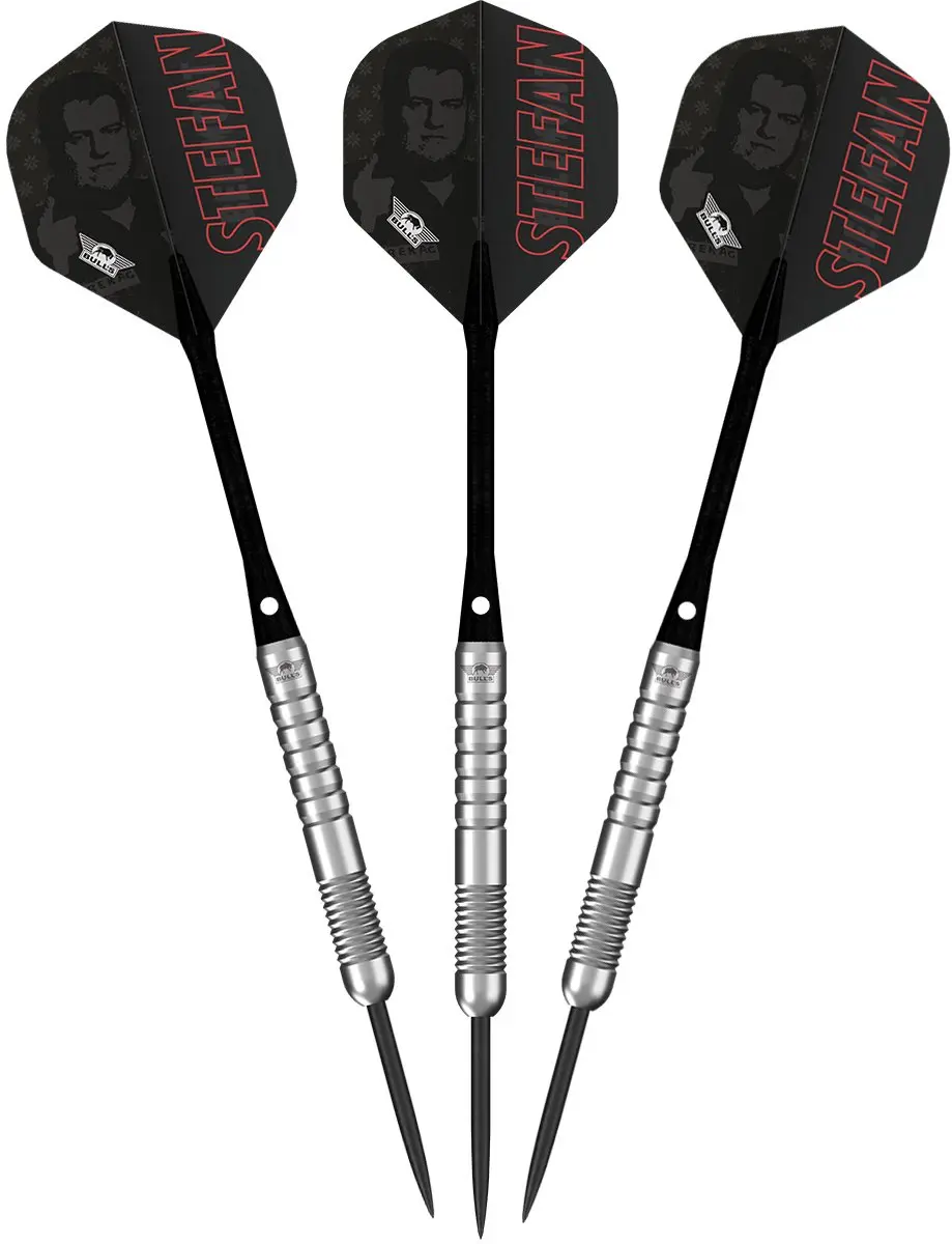 Bull's Stefan Bellmont 80% Dartpijlen 3 Stuks - Zilver