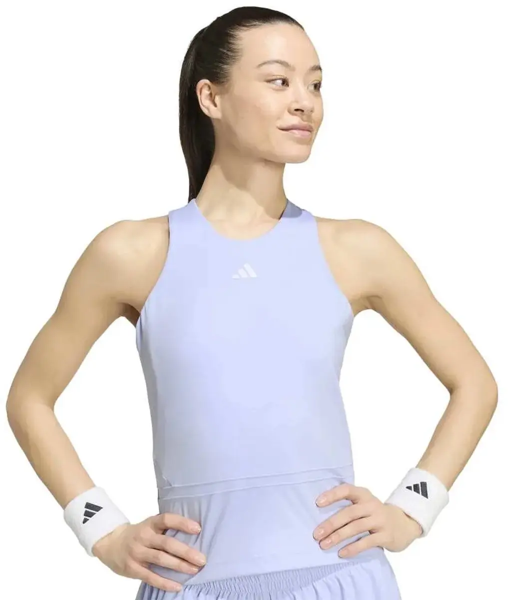 Adidas Y-Tank Midi Mouwloos T-shirt - Paars - XL