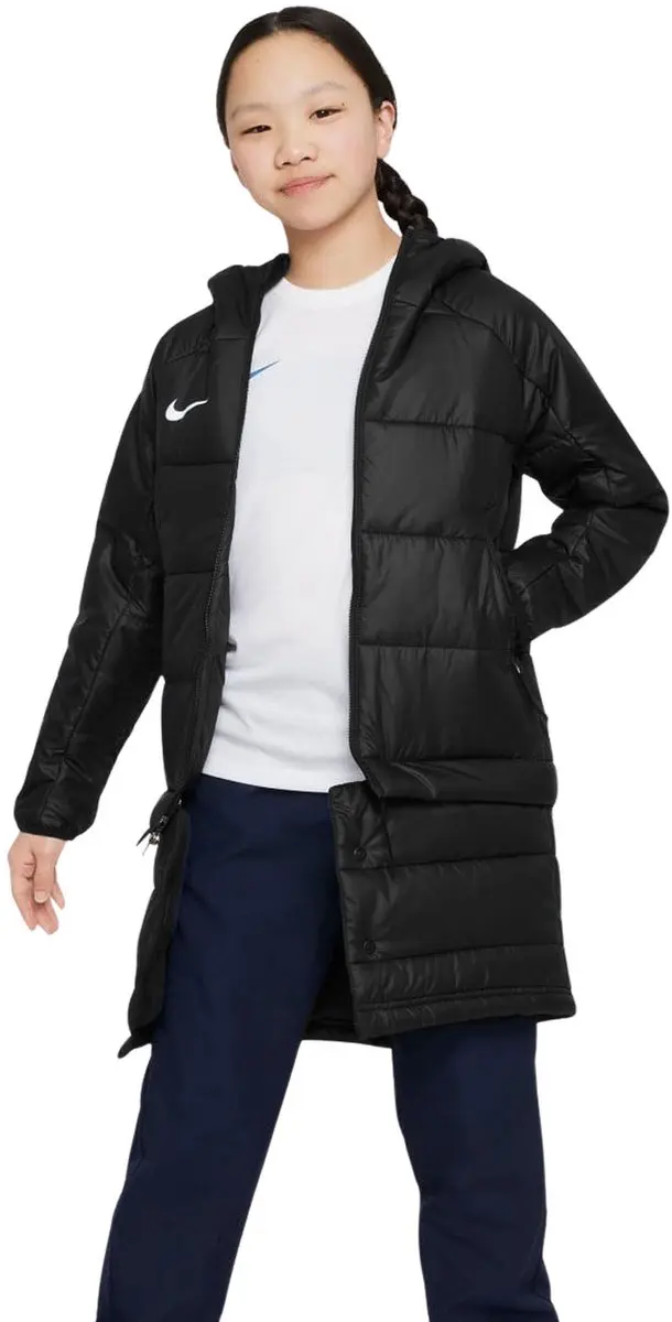 Nike Academy Pro 24 Therma-FIT Winterjas Junior XS - Zwart