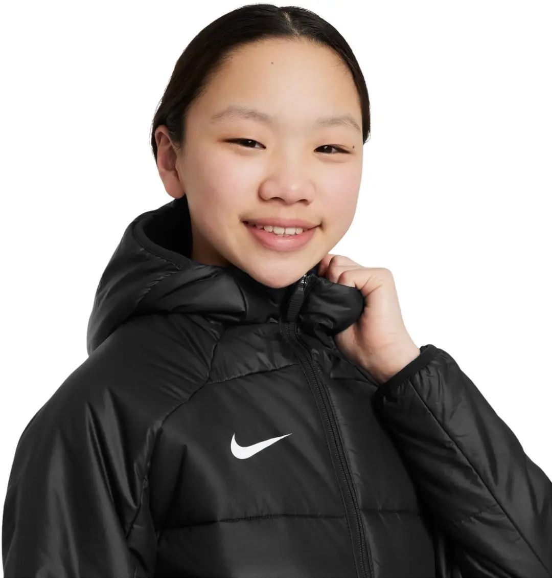 Nike Academy Pro 24 Therma-FIT Winterjas Junior XS - Zwart