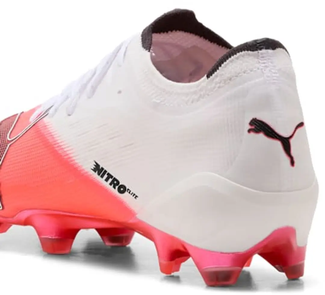 PUMA Ultra Nitro 7 FG Voetbalschoenen - Rood/Wit - EU 39