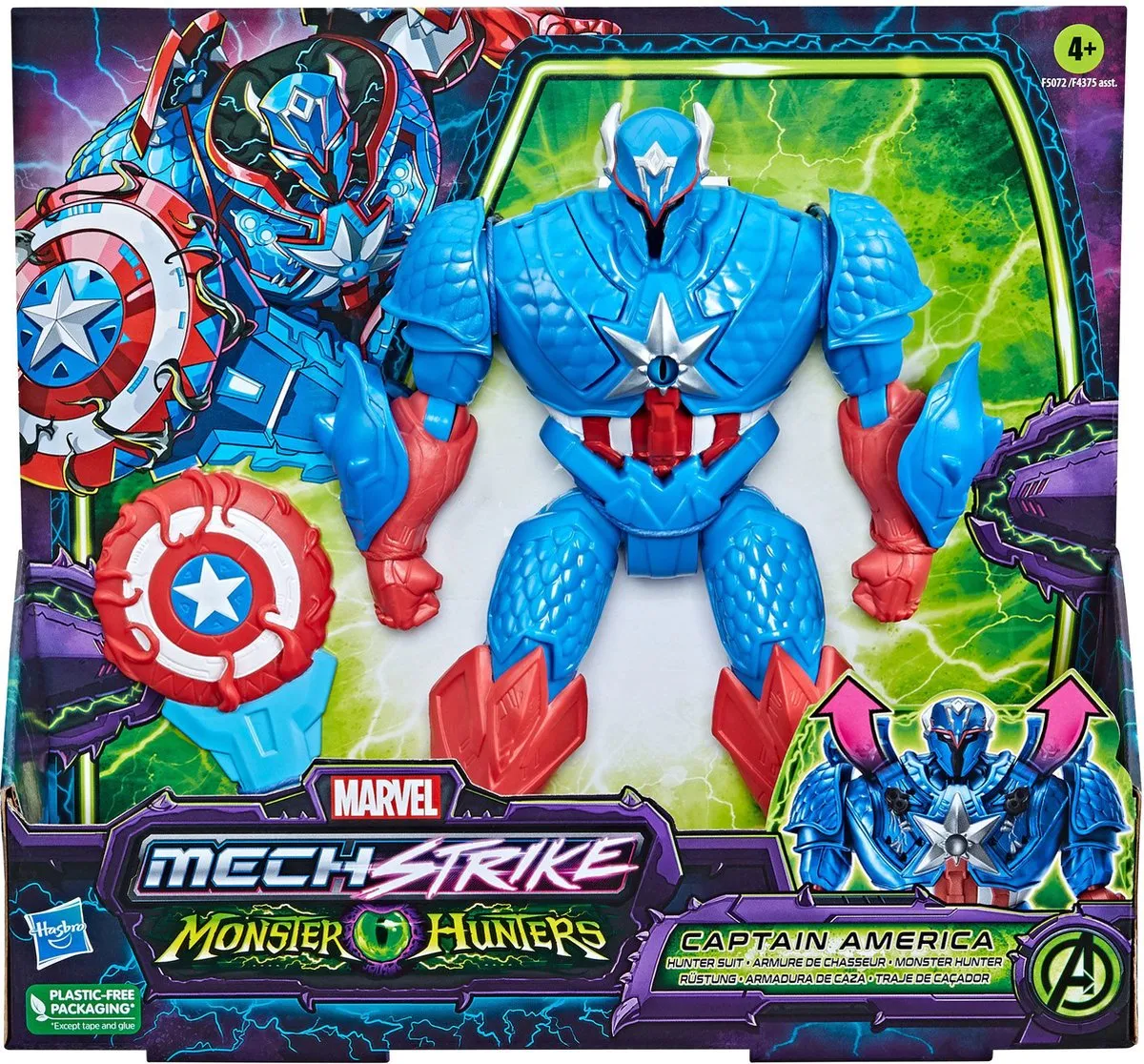 Hasbro Avengers Monster Hunters Figuur - Multicolor