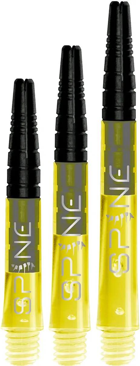 Bull's Spine Yellow Dart Shafts BU-55264 - 3 Stuks