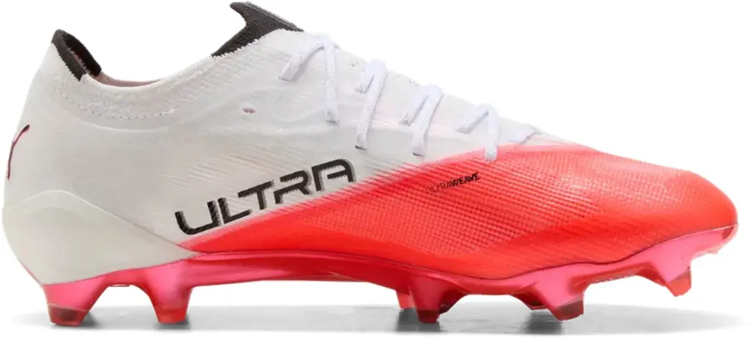 PUMA Ultra Nitro 7 FG Voetbalschoenen - 43 - Wit/Rood