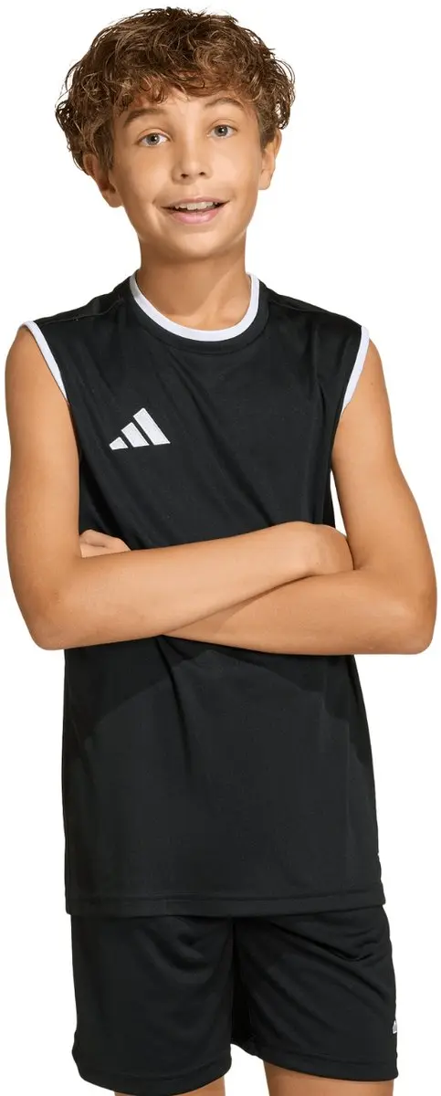 Adidas Entrada 26 T-shirt Kinderen - Zwart - Maat 164 - afbeelding 6 van 6
