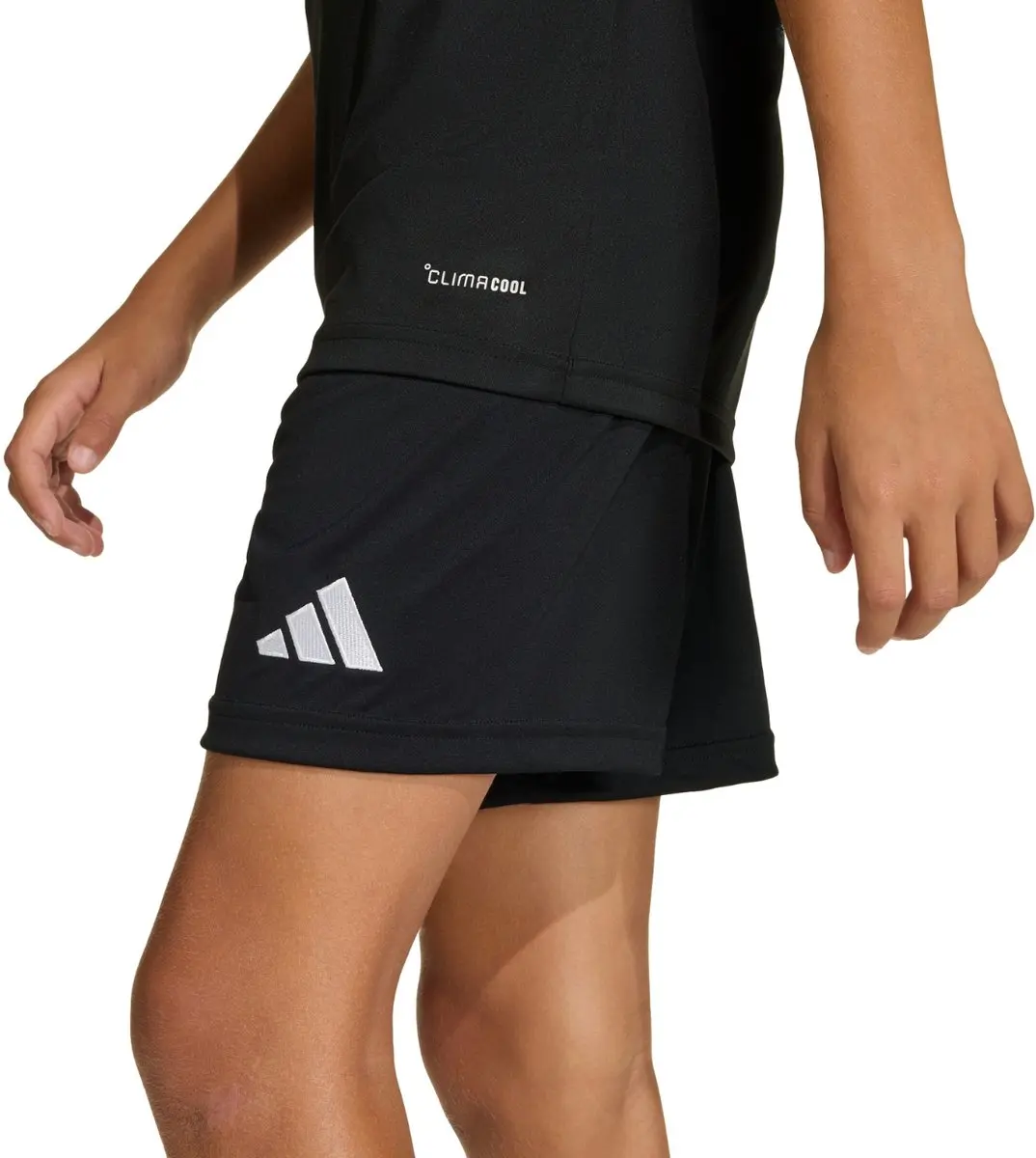 Adidas Entrada 26 T-shirt Kinderen - Zwart - Maat 164