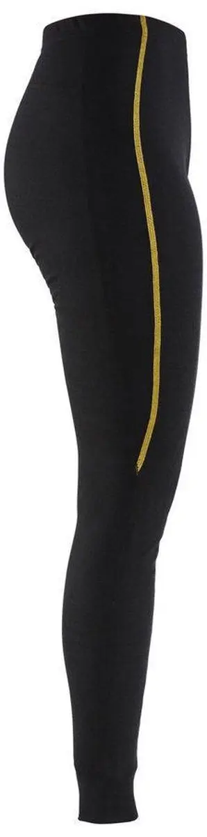 Blåkläder FR Dames Lange Onderbroek 7203-1075 - Merino 78% - Zwart L