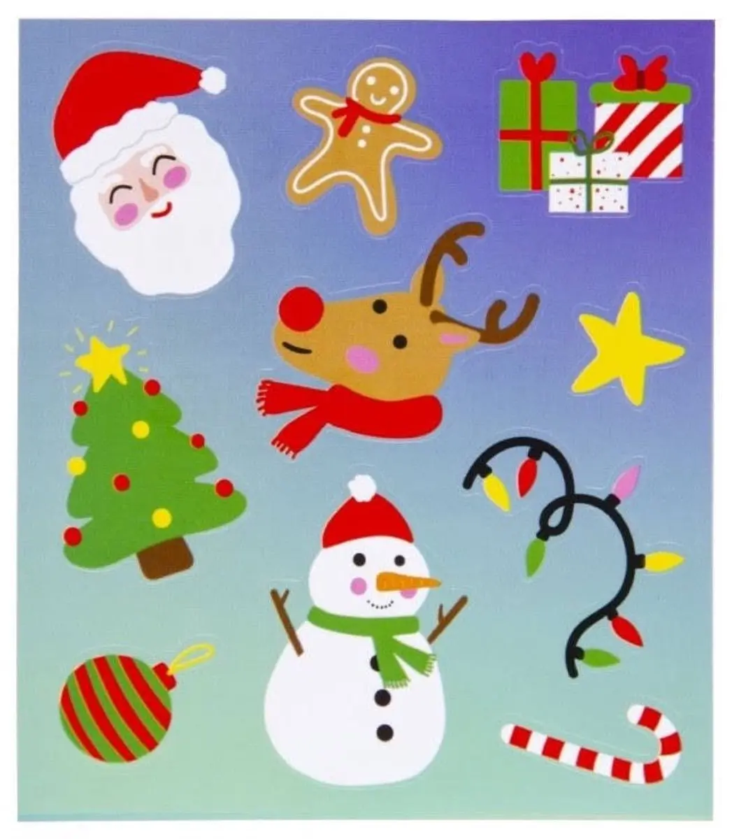 LG Kerst Stickers