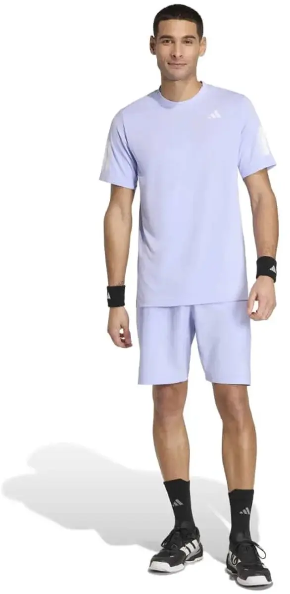 Adidas Club 3str T-shirt - Paars - L
