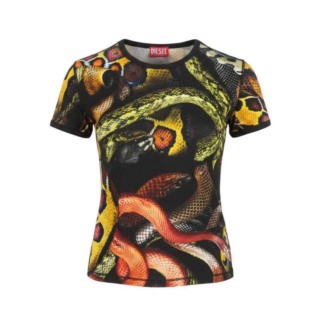 Diesel CL-T-OOM-Slang Dames T-shirt