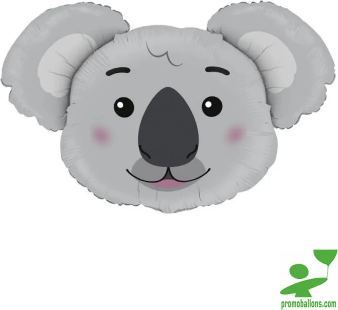 Grabo Koalakop Folieballon 94cm