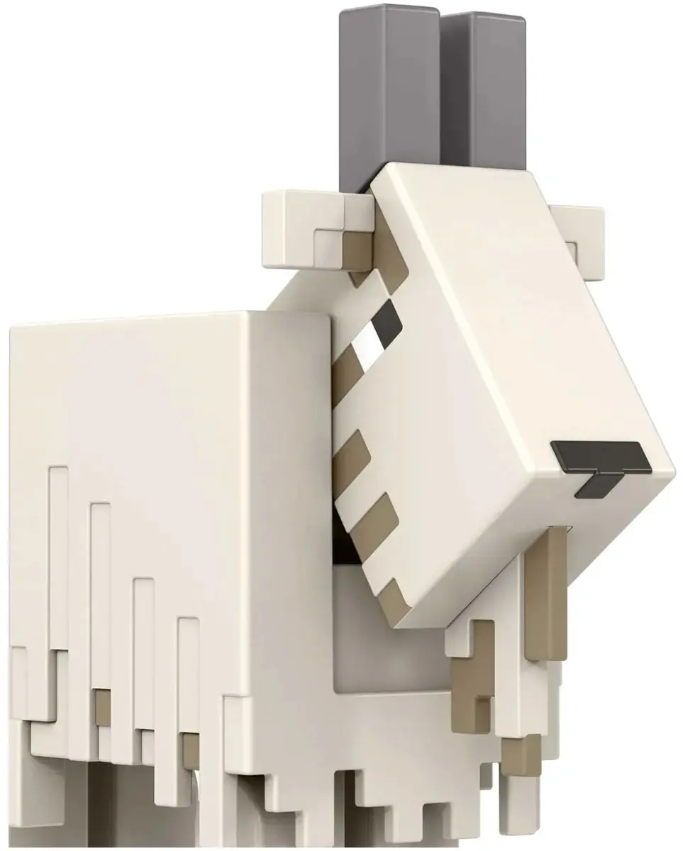 Minecraft Geit Actiefiguur 8cm - Wit