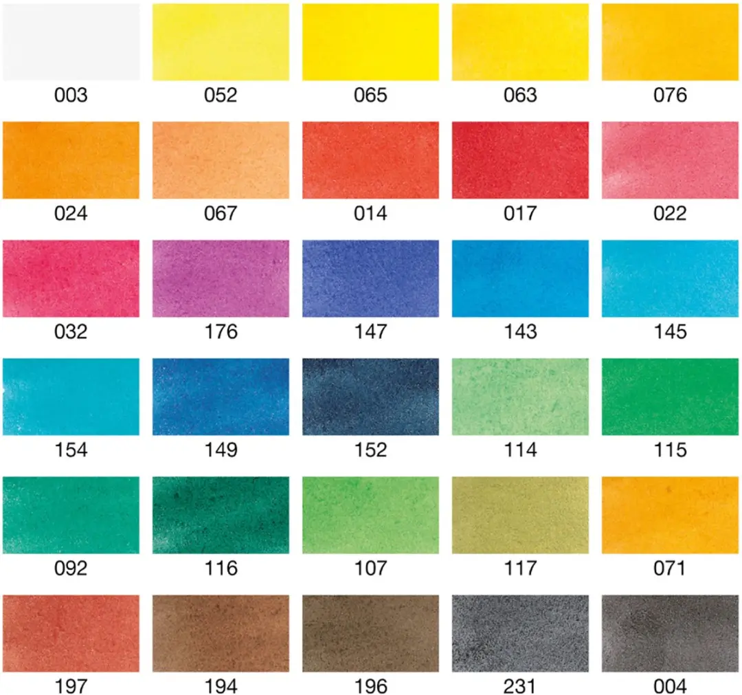 Sakura Koi Water Colors Pocketbox 18 Kleuren - Multicolor