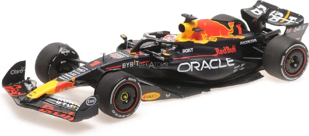 Formule 1 Oracle Red Bull Racing RB19 Verstappen - 1:18 - Blauw