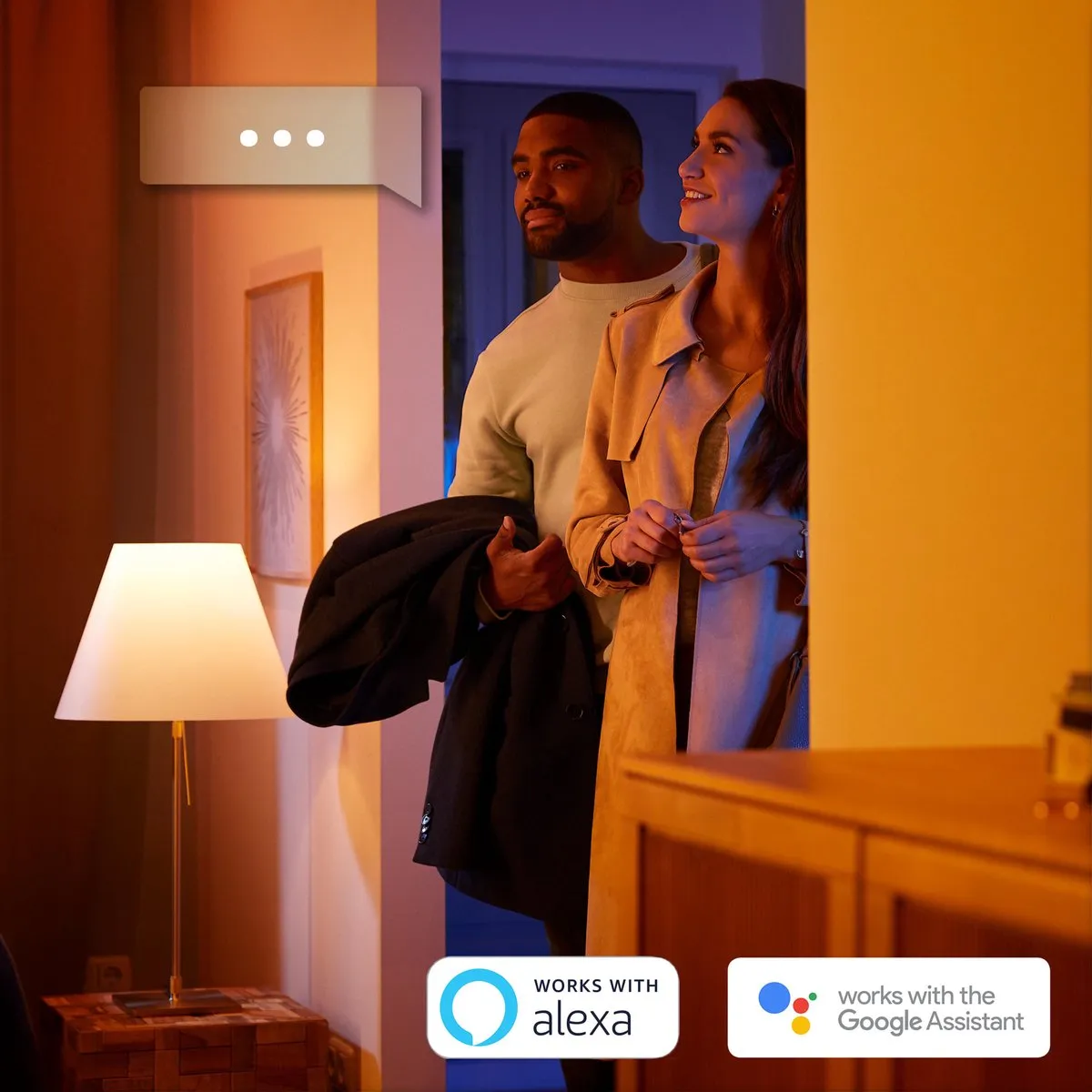 Philips Hue Welcome Verstraler - Buitenlamp met Bewegingssensor - Warmwit
