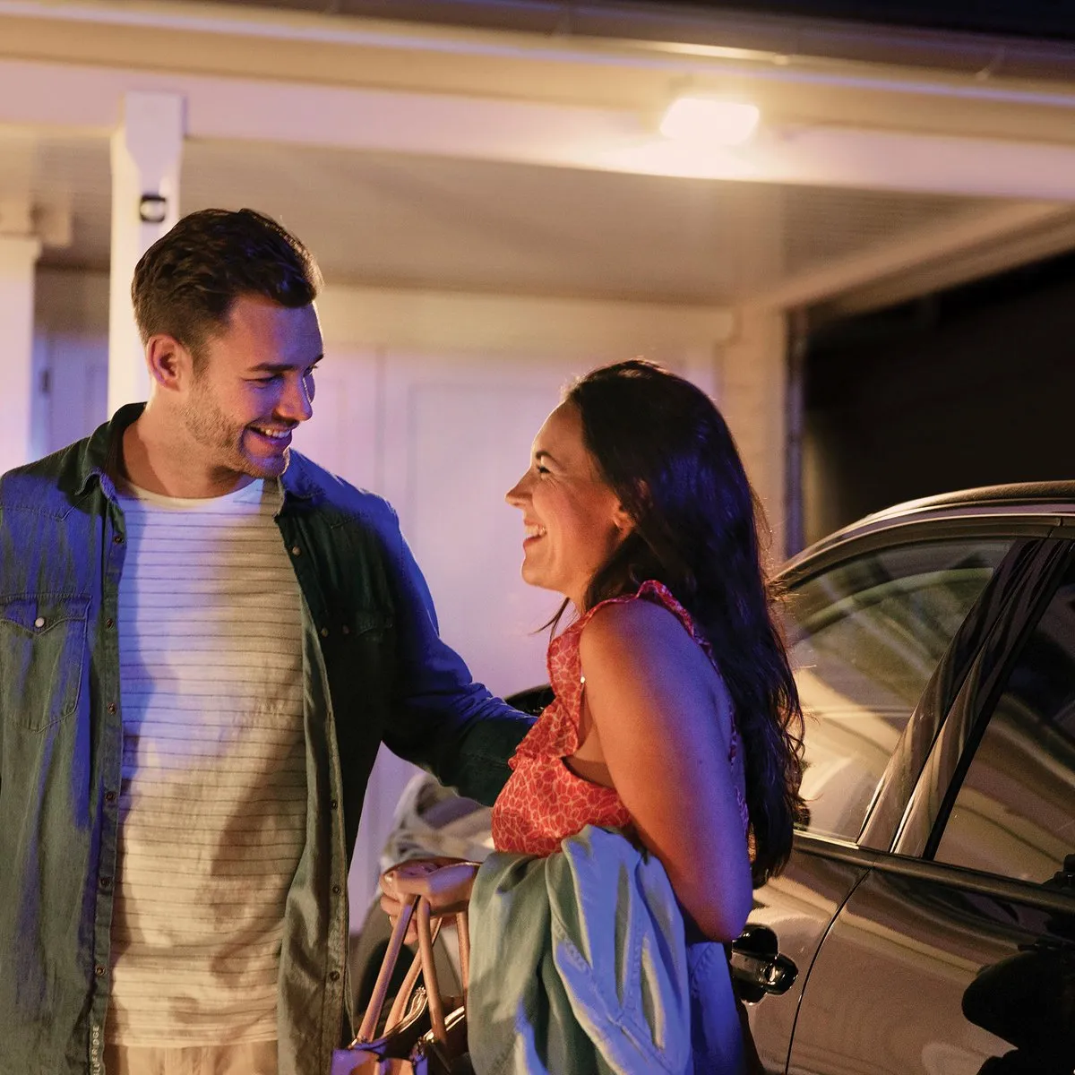 Philips Hue Welcome Verstraler - Buitenlamp met Bewegingssensor - Warmwit - afbeelding 6 van 6