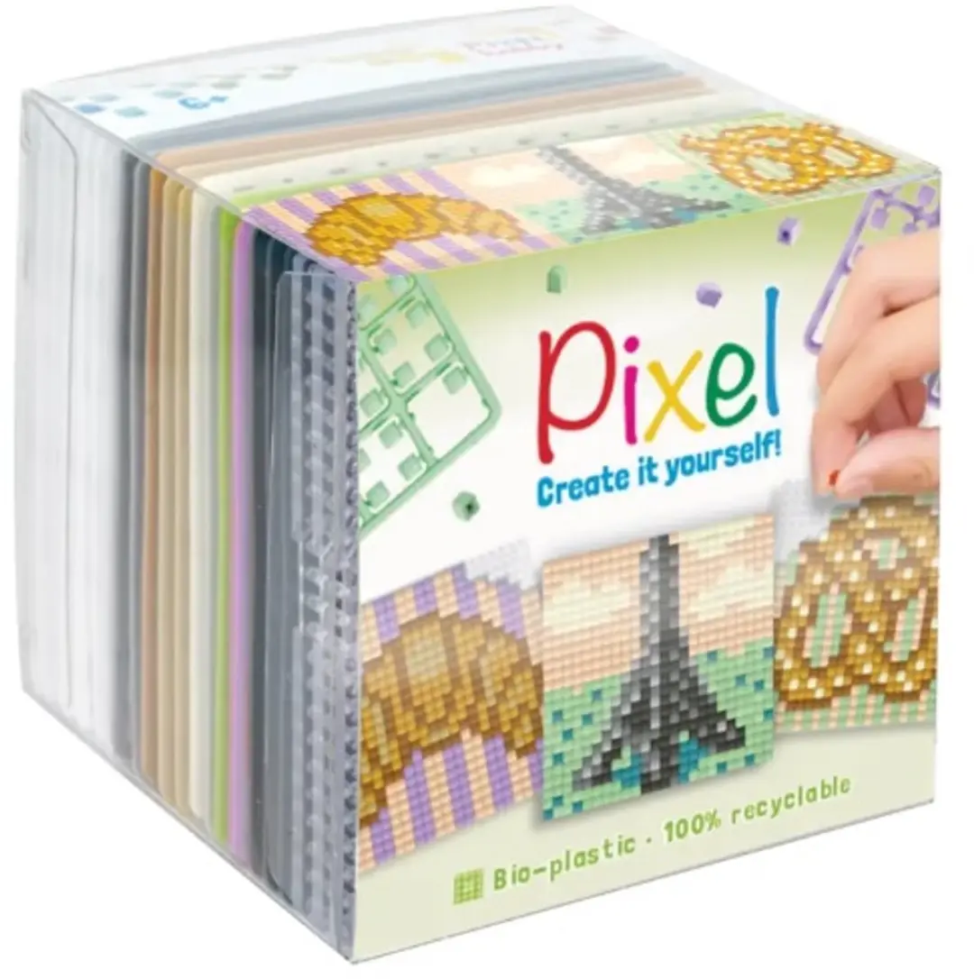 Pixelhobby Parijs Pixelkubus