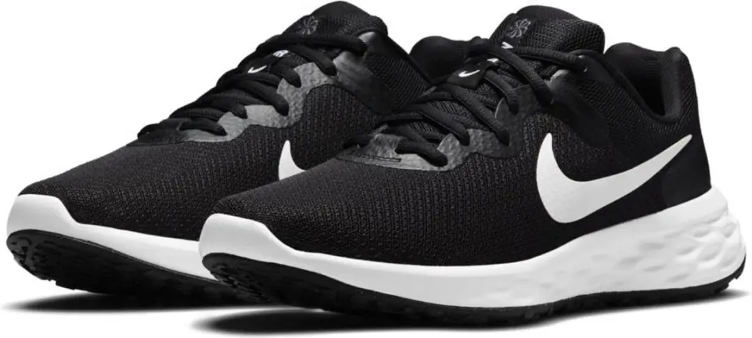 Nike Revolution 6 NN Sportschoenen Heren 44 - Zwart/Wit