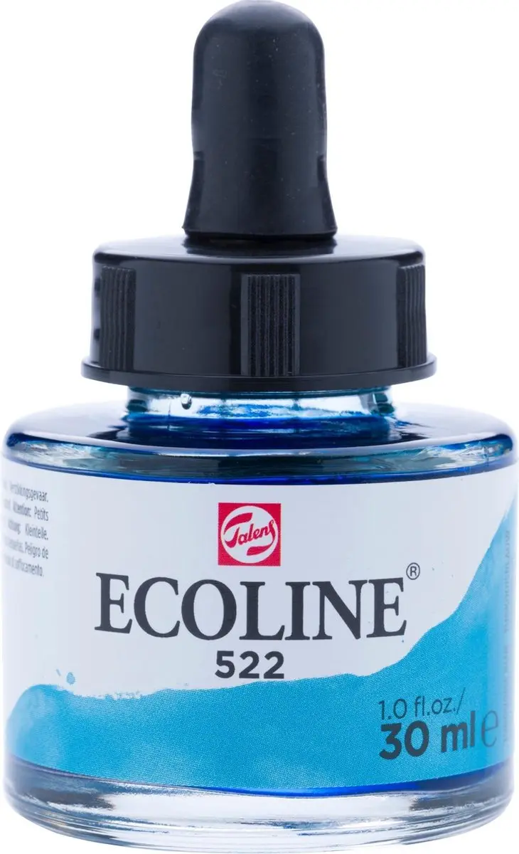 Talens Ecoline 322 Turkooisblauw 30ml