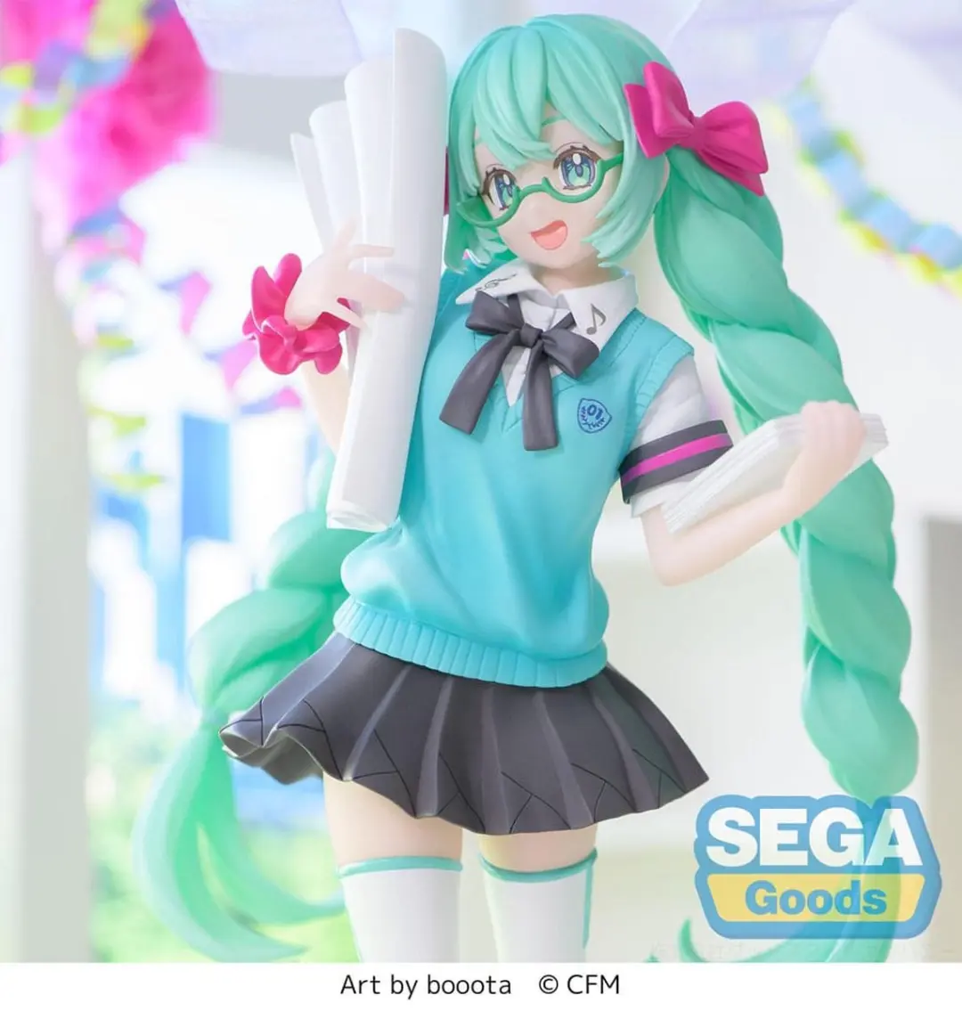 Sega Hatsune Miku Luminasta PVC Statue 18cm - Multicolor