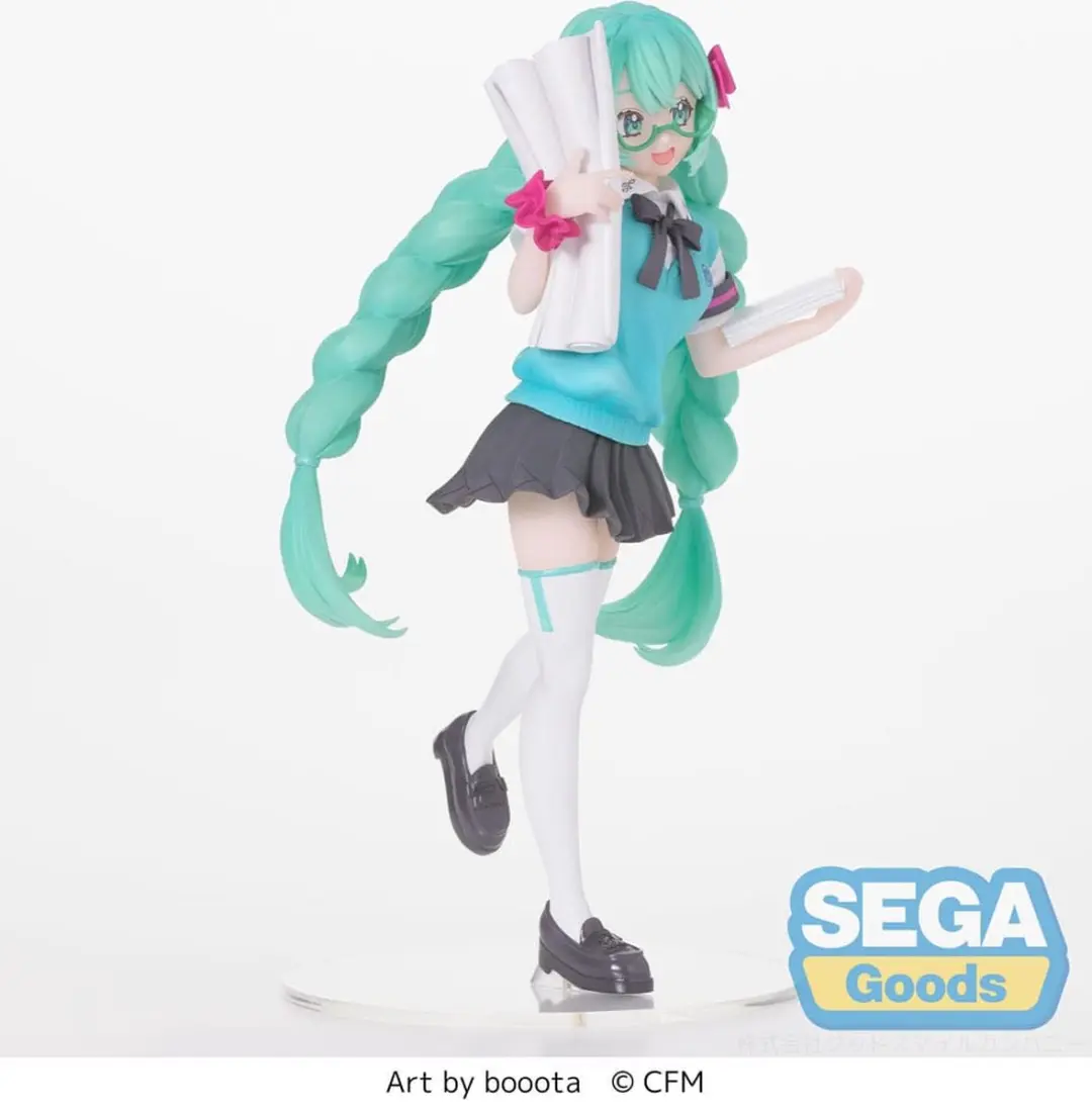 Sega Hatsune Miku Luminasta PVC Statue 18cm - Multicolor
