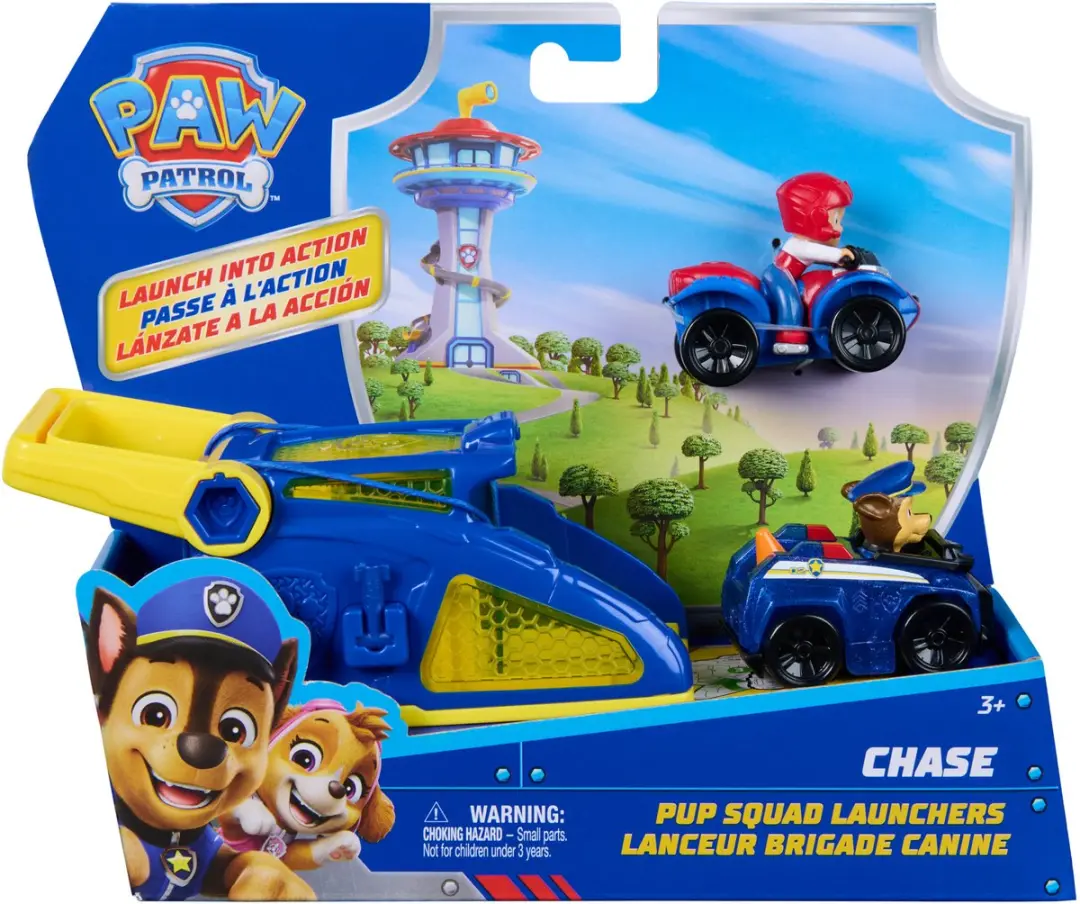 PAW Patrol Chase & Ryder Pup Squad Werpers 2-pack