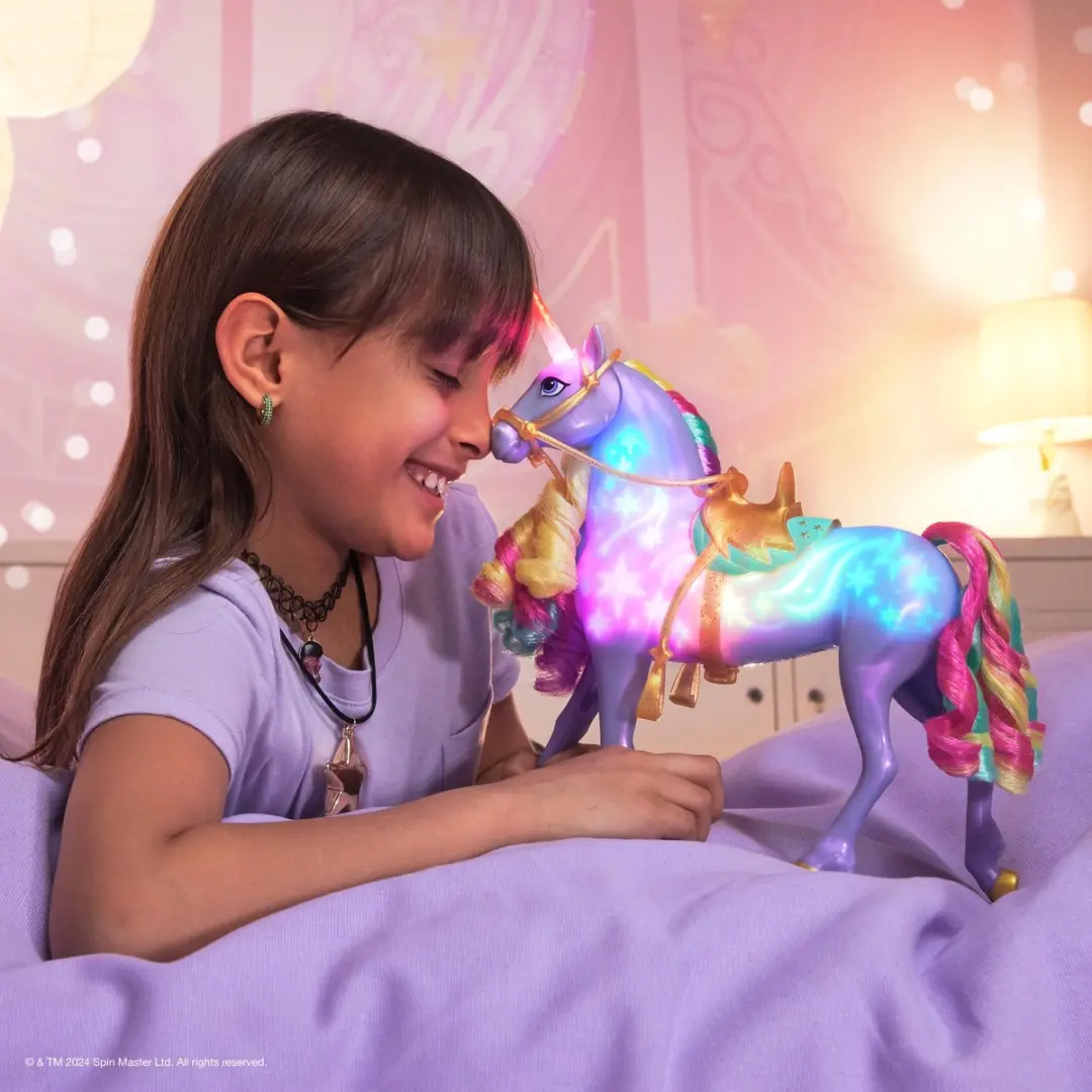 Unicorn Academy Wildstar Eenhoorn - Regenbooglicht & Geluid - MPN 6071157