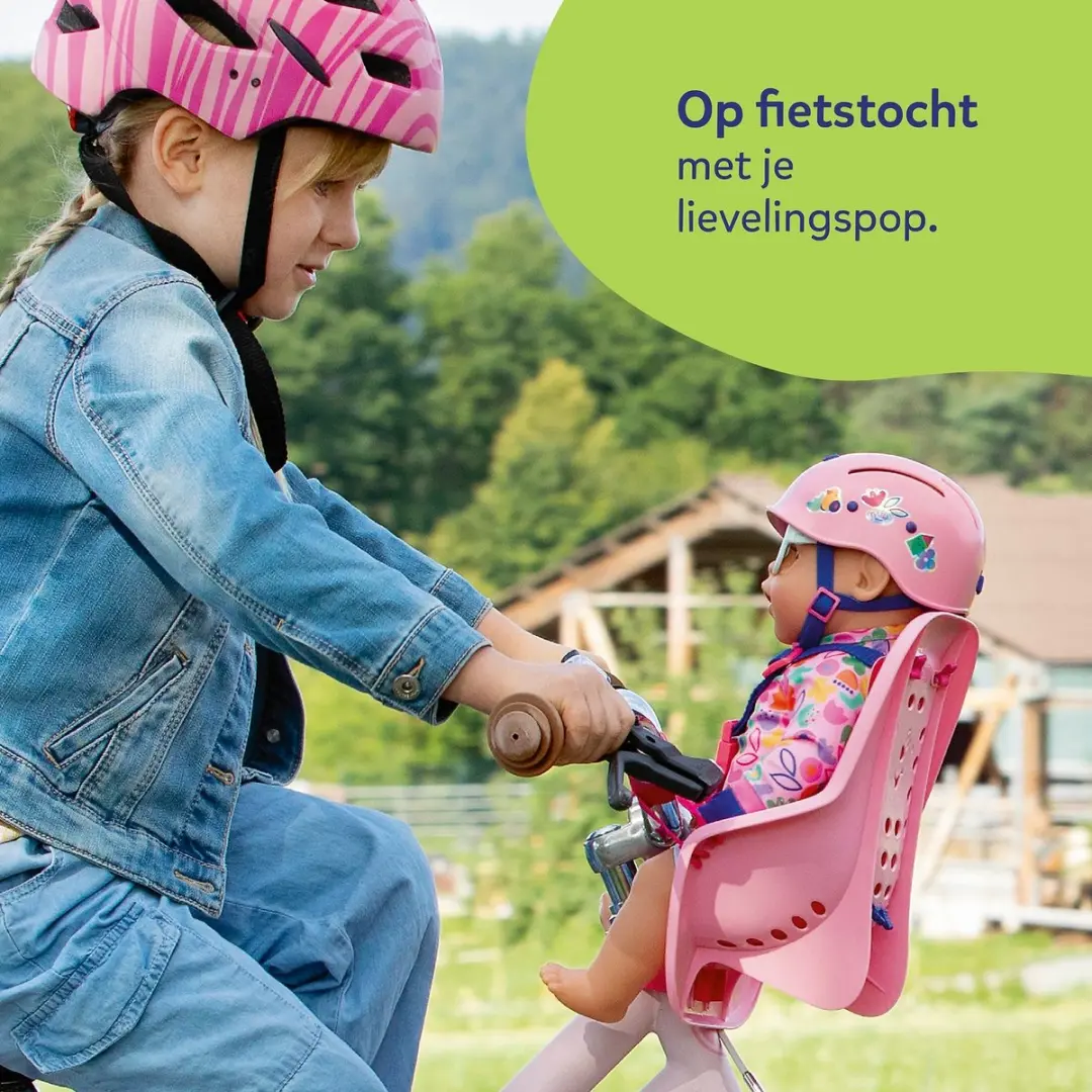 Baby Born Fietsstoeltje 839980 - Meerkleurig - afbeelding 6 van 6