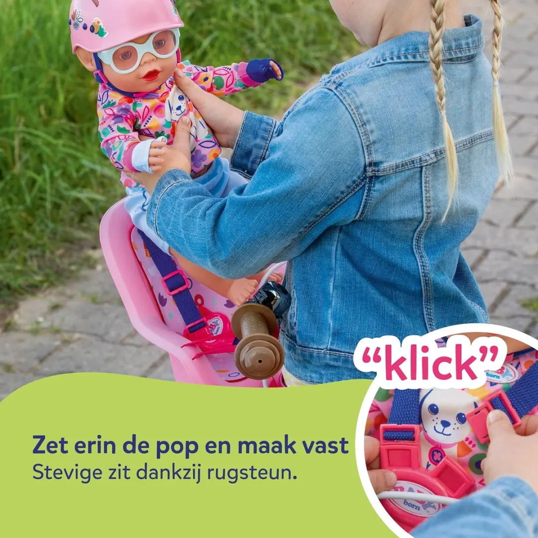 Baby Born Fietsstoeltje 839980 - Meerkleurig