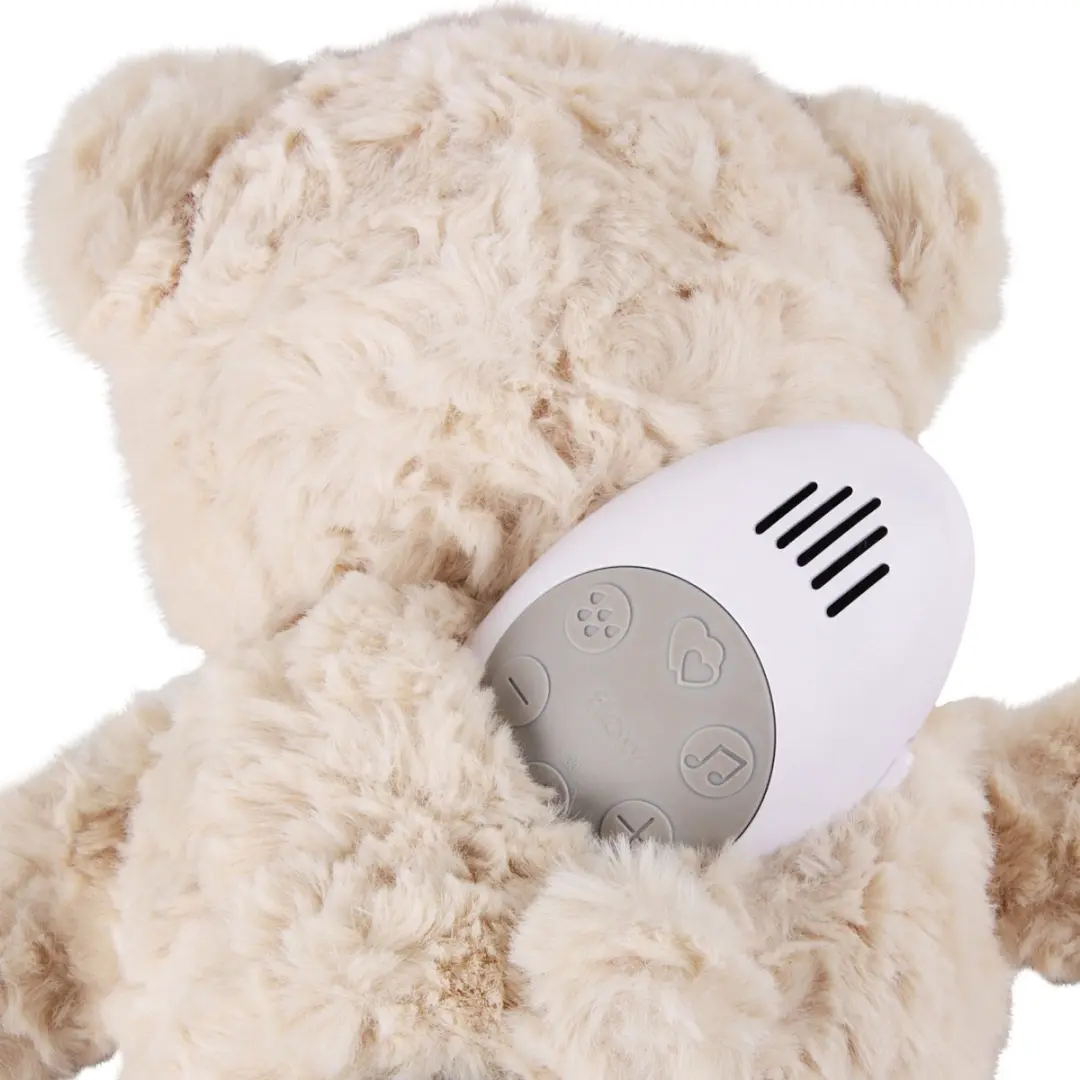 Flow Amsterdam Hartslagknuffel Lou Beige - Huilsensor & White Noise - afbeelding 6 van 6
