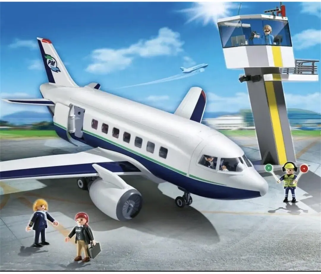 Playmobil City Life Vracht- en Passagiersvliegtuig 71392 - Multicolor