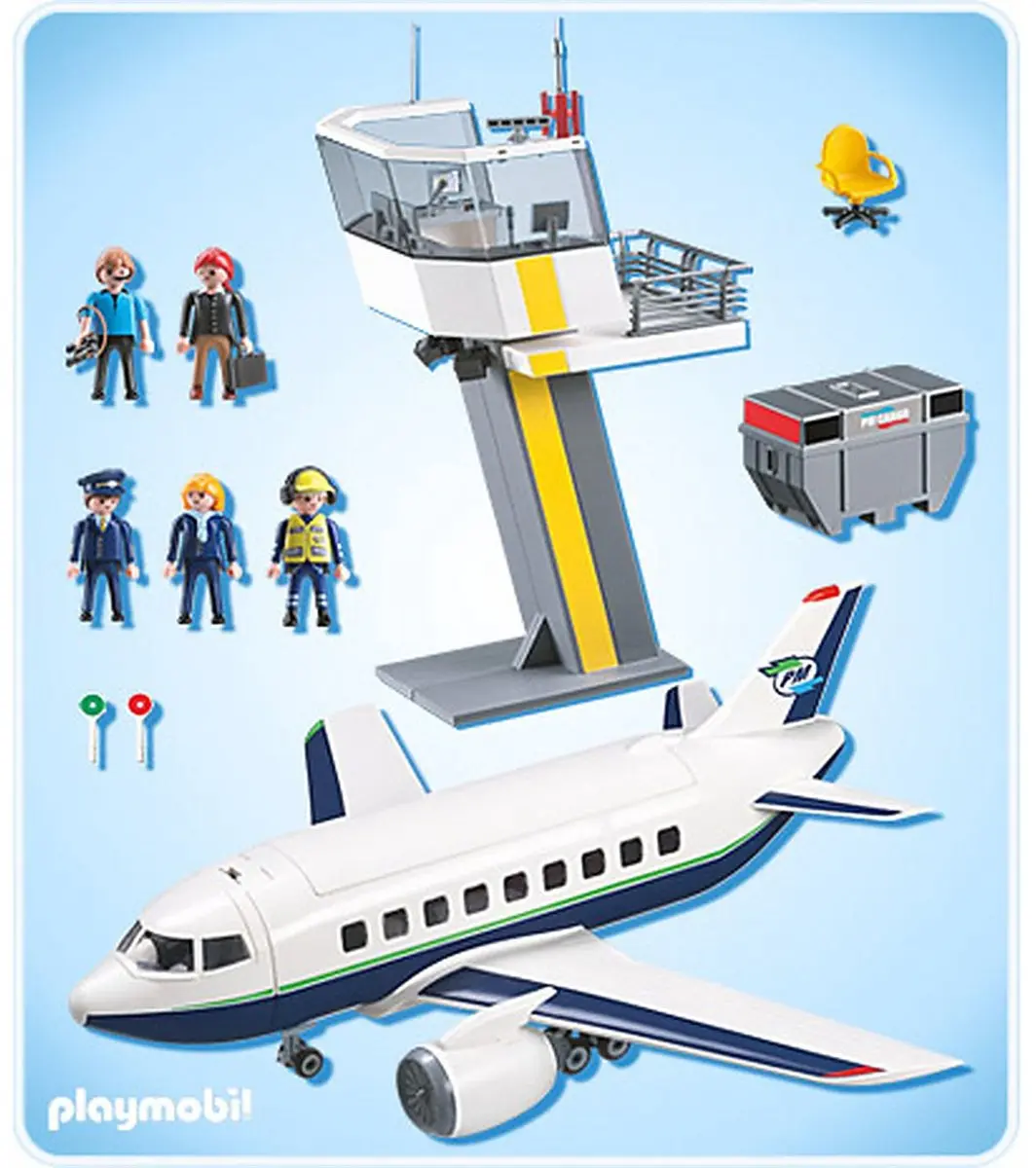 Playmobil City Life Vracht- en Passagiersvliegtuig 71392 - Multicolor