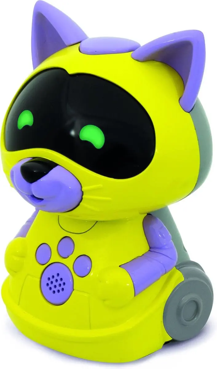Clementoni Digi-Bits Kat Robot 52421 - Programmeerbaar Speelgoed - Multi Kleur