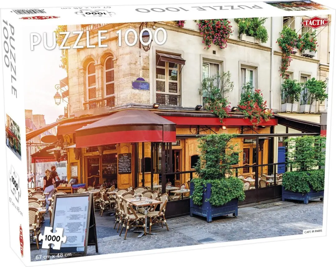 Tactic Puzzel Café in Paris 1000 Stuks