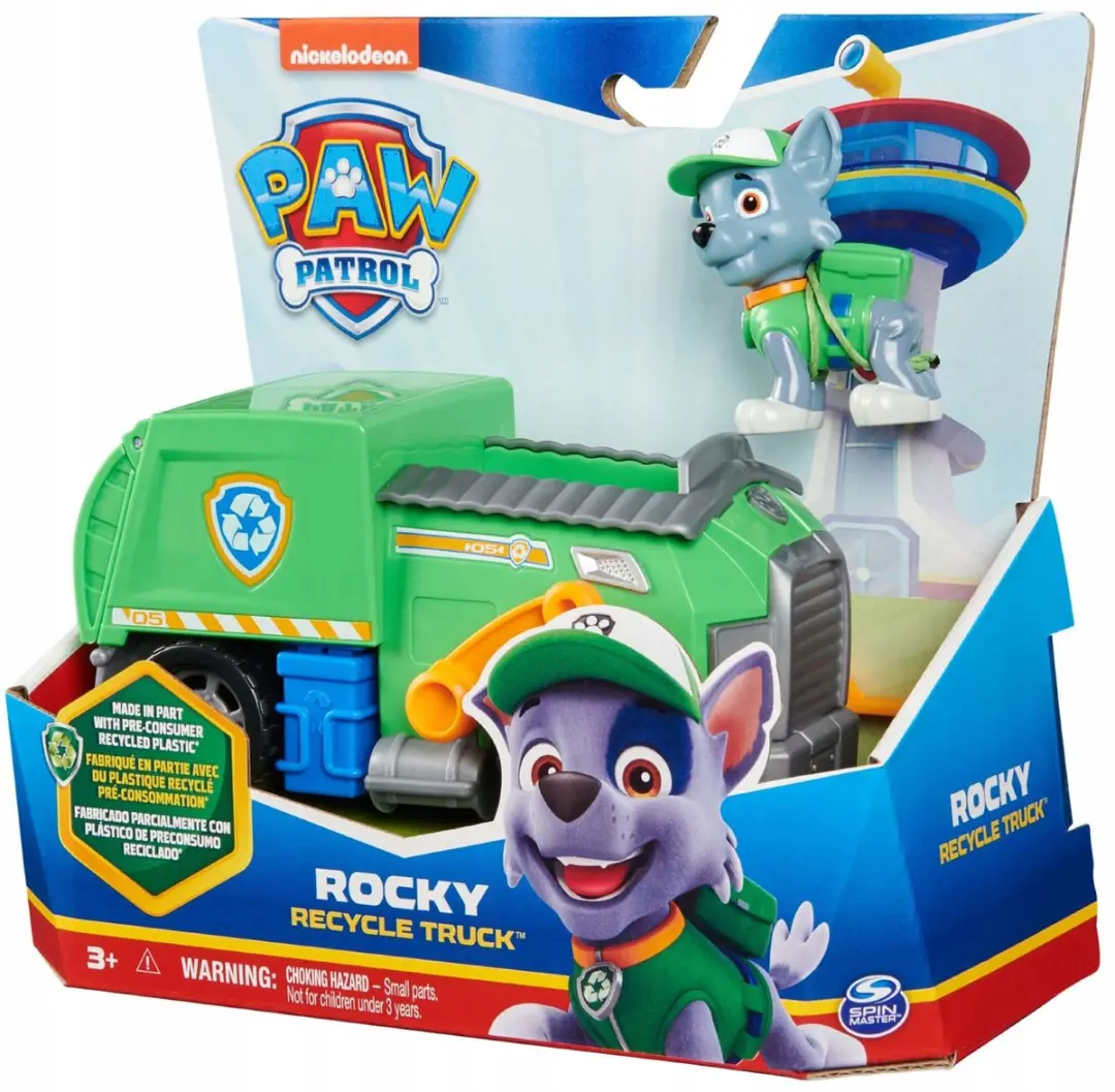 Spin Master Paw Patrol Rocky Vuilniswagen