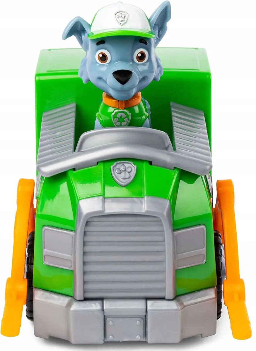 Spin Master Paw Patrol Rocky Vuilniswagen - Groen - afbeelding 5 van 5