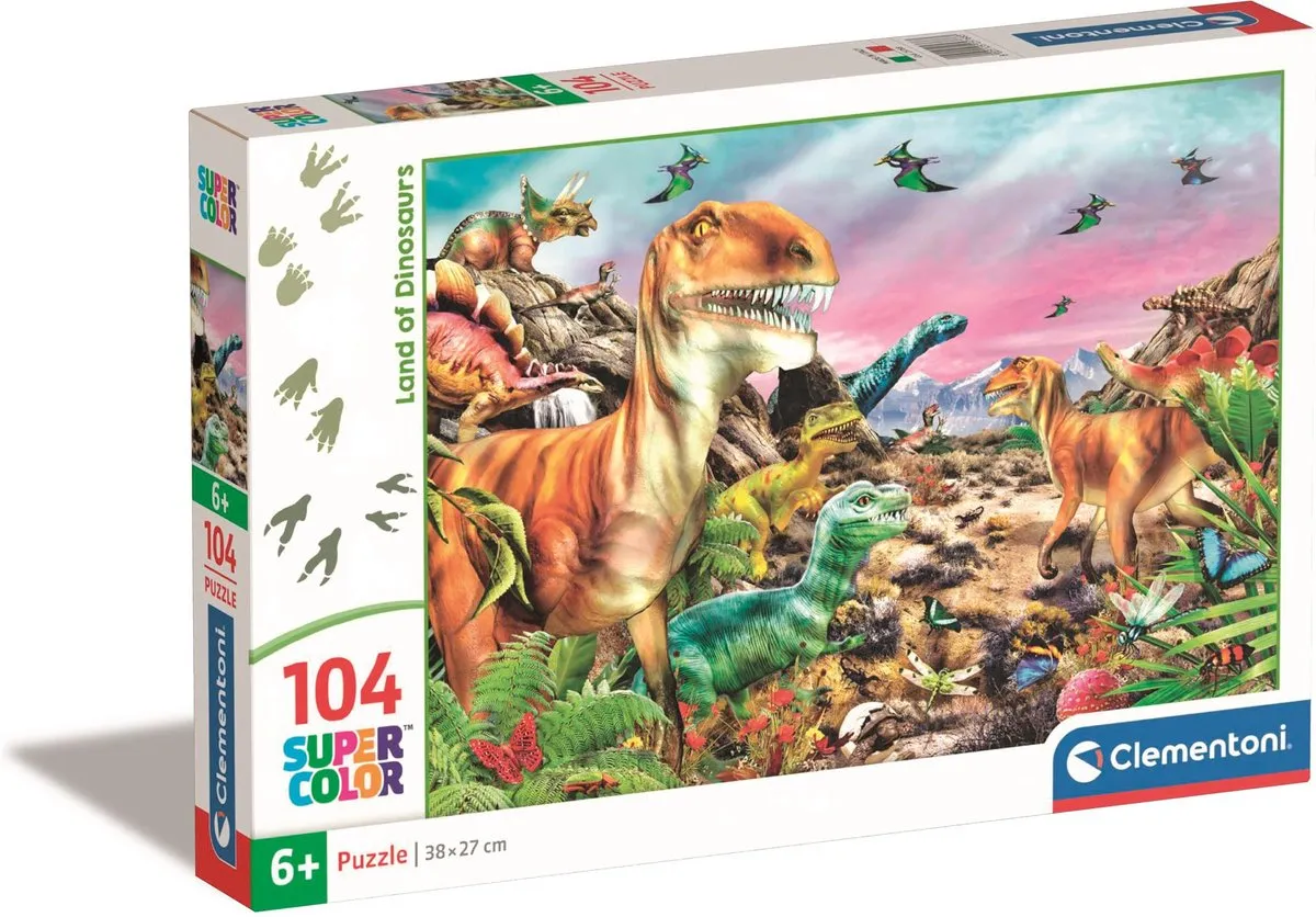 Clementoni Kinderpuzzel 104 Stuks Multikleur