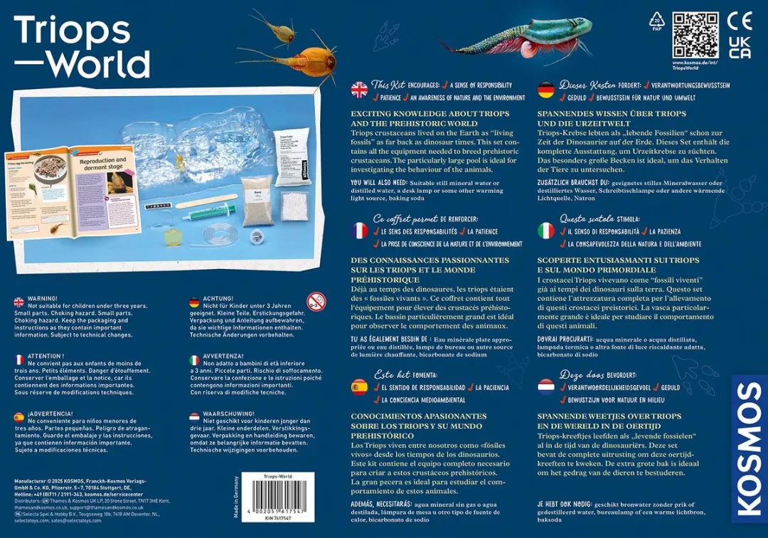 Kosmos Triops World Experimenteerset 617547 - STEM Speelgoed