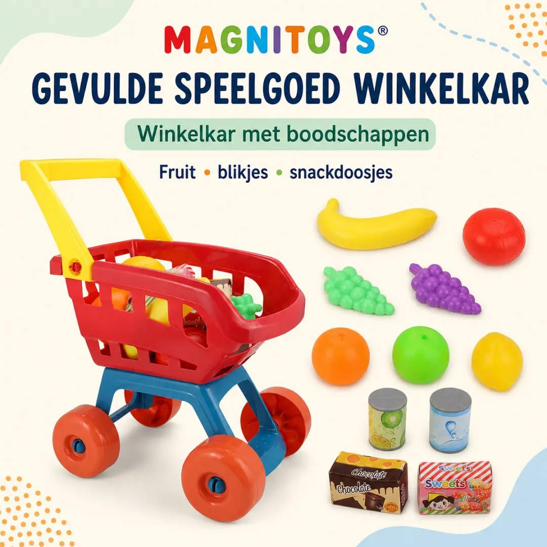 MagniToys Winkelkar Speelgoed Rollenspel