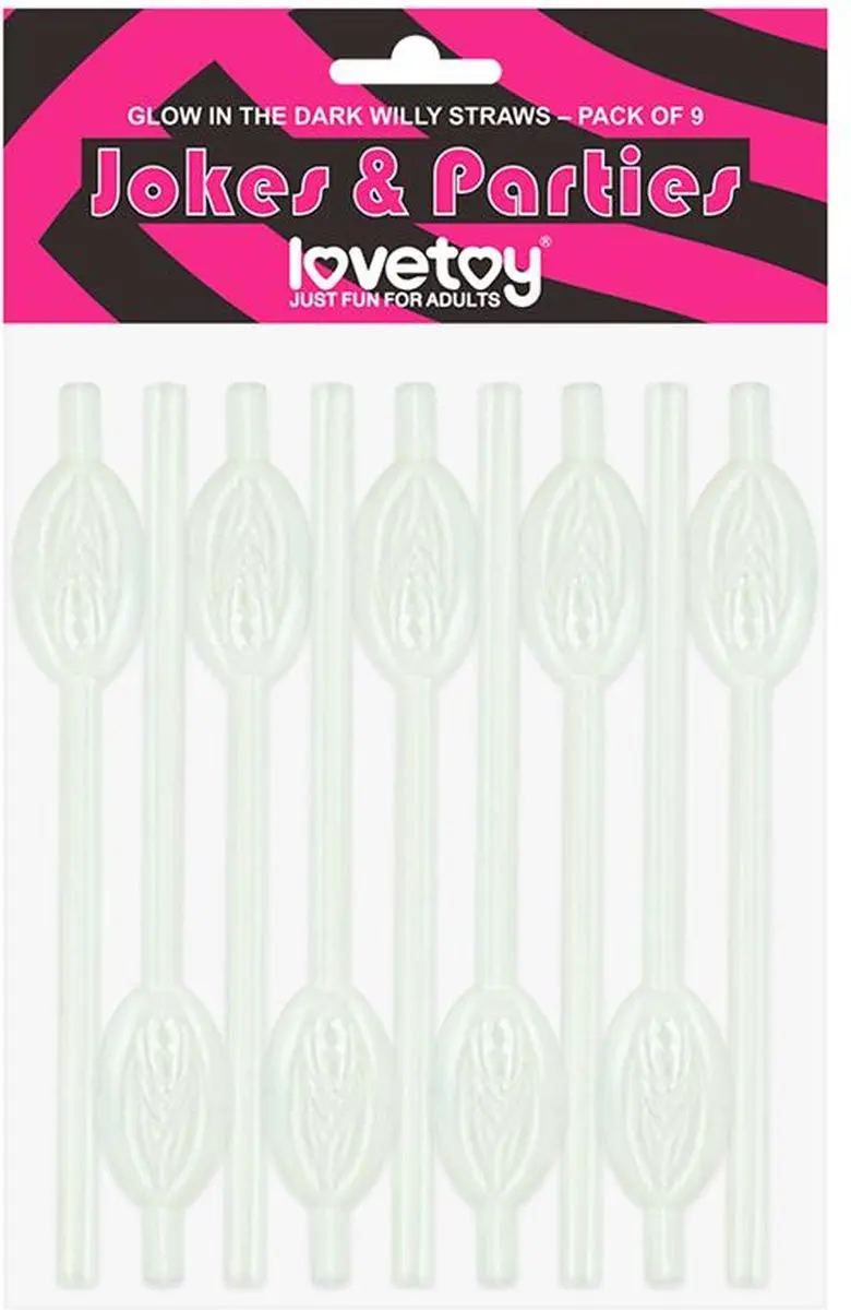 Lovetoy Luminous Vagina Straws