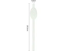 Lovetoy Luminous Vagina Straws - 9 Stuks - Glow-in-the-Dark/Wit/ Groen