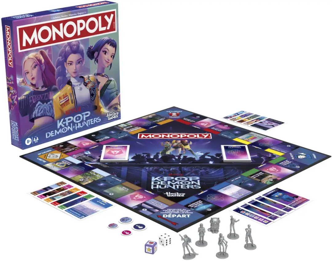Monopoly KPop Demon Hunters Bordspel G4601 - 2-6 Spelers